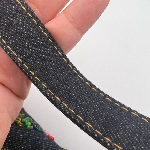 Fendi Denim Beaded BaguetteSOLD - Picture 14 of 15